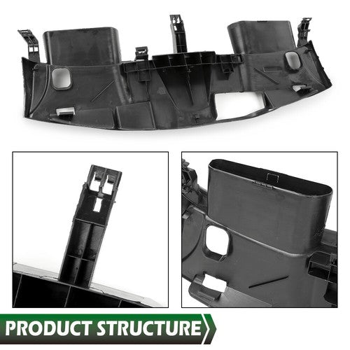 Solid Spare Fit For 2010-2013 Mercedes-Benz W212 E350 Radiator Fan Shroud Upper Cover Shield