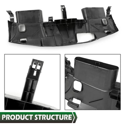 Solid Spare Fit For 2010-2013 Mercedes-Benz W212 E350 Radiator Fan Shroud Upper Cover Shield