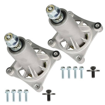 Solid Spare Fit For 38-54" Husqvarna Pro Mowers Spindle Assembly LT1597 LTH1797 2Pcs