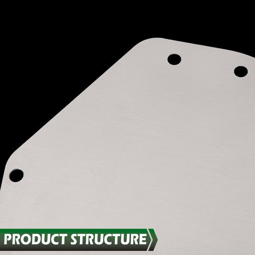 Solid Spare Fit For 66-67 Chevelle Aluminum A/C Heater Delete Panel Plate Blower Cover