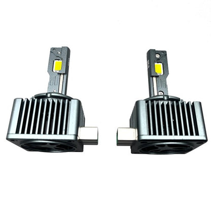 For 2Pcs D3S D3R LED Headlight Bulbs 120W 6500K Super White HID Xenon Conversion