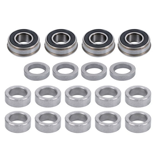 Solid Spare For Lawn Mower Solid Tire 2-Pack 13X5.00-6 Tire & Wheel Flat Free 3.4' Axle Hole