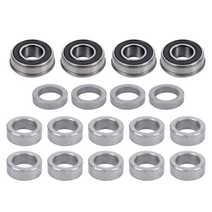 Solid Spare For Lawn Mower Solid Tire 2-Pack 13X5.00-6 Tire & Wheel Flat Free 3.4' Axle Hole