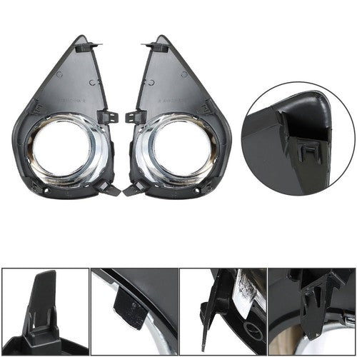 Solid Spare Pair Fog Lights Assembly Wiring+Switch+Cover For 15-16 Toyota Yaris 8122002110