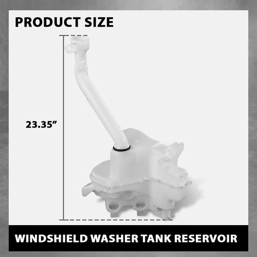 Solid Spare Windshield Washer Reservoir Fit For 18-23 Subaru Crosstrek Forester 86631FL040