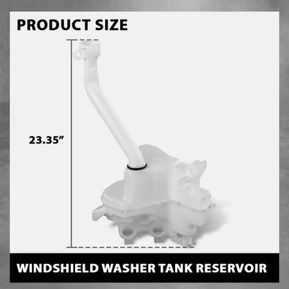 Solid Spare Windshield Washer Reservoir Fit For 18-23 Subaru Crosstrek Forester 86631FL040