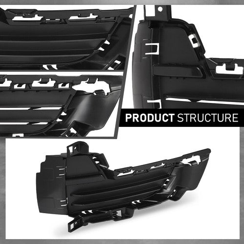 Solid Spare Fit For 2014-2018 BMW X5 F15 Front Bumper Lower Mesh Grille Grill Left & Right