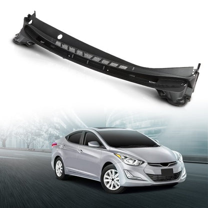 Solid Spare Fit For 14-2016 Hyundai Elantra Cowl Top Panel Vent Windshield Wiper Motor Cover