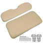Solid Spare Golf Cart Tan Front Seat Cushion with Hardware For EZGO Medalist TXT 1994-2013