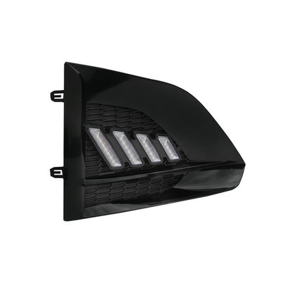 For Nissan Altima Sedan 2023 2024 DRL Daytime Running Light Fog Lamp Gloss Black