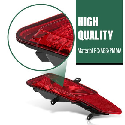 Solid Spare Fit For 14-17 Volvo XC60 Rear Bumper Reflector Fog Light Brake Lamp Left Side