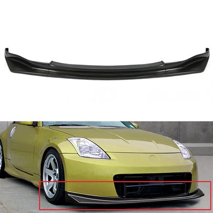 Solid Spare For 2003-2005 Nissan 350Z Z33 JDM Style NS N PP Front Bumper Chin Lip Body Kit