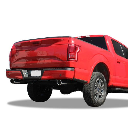 Solid Spare Fit For 2015-2020 Ford F-150 Black Left Right Rear Bumper Ends W/ Park FO1102383
