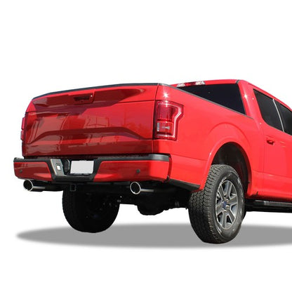 Solid Spare Fit For 2015-2020 Ford F-150 Black Left Right Rear Bumper Ends W/ Park FO1102383