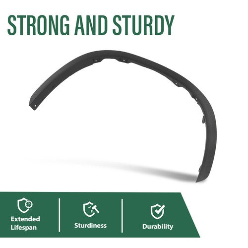 Solid Spare Fit For 20-23 Toyota Highlander Front Right Side Fender Flare Wheel Arch Trim