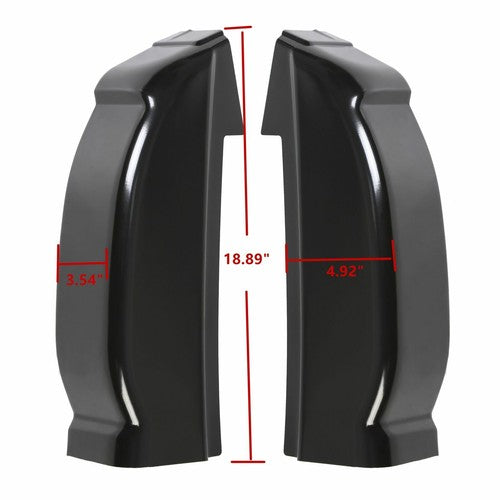 Solid Spare Pair Cab Corners Fit For 2001-2007 Chevrolet Silverado GMC Sierra 4Dr Crew Cab