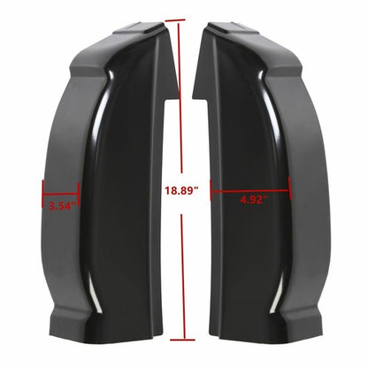 Solid Spare Pair Cab Corners Fit For 2001-2007 Chevrolet Silverado GMC Sierra 4Dr Crew Cab