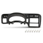 Solid Spare Fit For 98-05 S10 Blazer Jimmy Sonoma Double Din Dash Radio Cluster Bezel Black