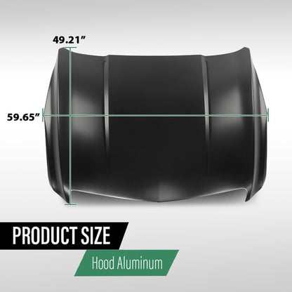 Solid Spare NEW Hood Panel Aluminum Fit For 2013-2019 Cadillac ATS GM1230459