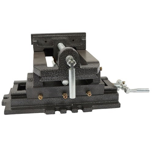 Solid Spare 6" 2 Way Clamp Machine Heavy Duty Cross Drill Press Vise Slide Metal Milling