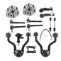 Solid Spare 17pcs Front Upper Control Arm Wheel Hub Bearing Suspension For Chevy K1500 Tahoe
