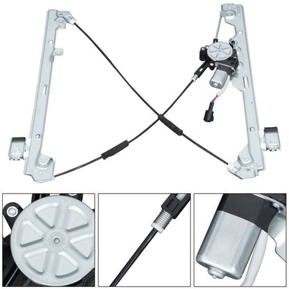 Solid Spare For Chevy Silverado 1500 2500 99-07 741-644 Power Window Regulator with Motor