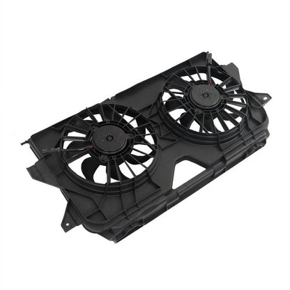 Solid Spare Radiator Cooling Dual Fan 620042 Fit For Dodge Caravan 2005 2006-2007 4677695AA