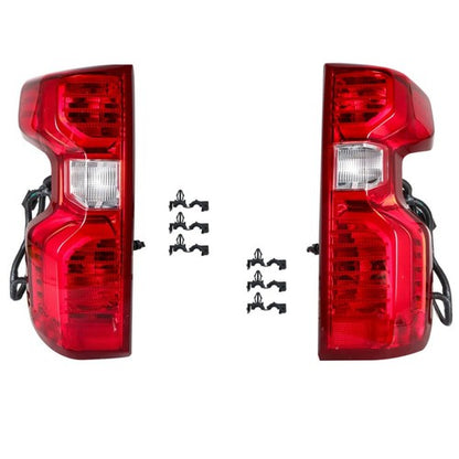 Solid Spare Left Headlight Halogen For Chevy Silverado 1500 2019-21 Tail Lights Left+Right