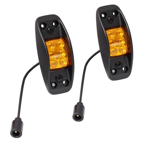 Solid Spare For HMMWV HUMVEE 2 1/2 Ton and 5 Ton Military Trucks Front LED Side Marker Light