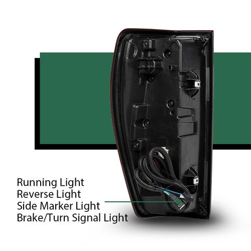 Solid Spare Fit For 2019-2023 GMC Sierra Factory Full LED Tail Light Brake Lamp Right Side