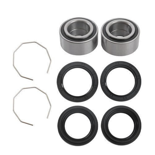 Solid Spare Front Wheel Hub Bearings Seal Kit Fit For Arctic Cat 375 400 500 600 Bearcat 454