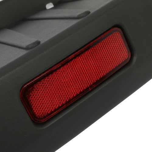 Solid Spare For 15-22 Ford Transit 150 250 350 Rear Bumper Cover Top Pad With Reflectors