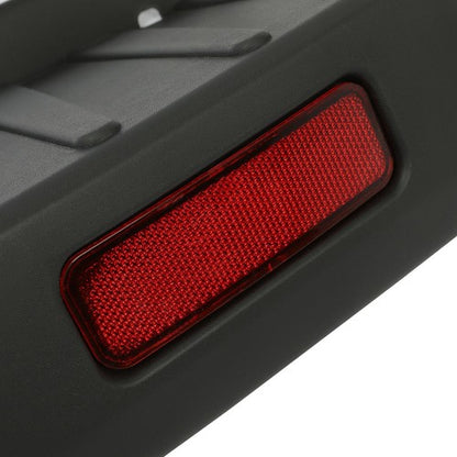 Solid Spare For 15-22 Ford Transit 150 250 350 Rear Bumper Cover Top Pad With Reflectors
