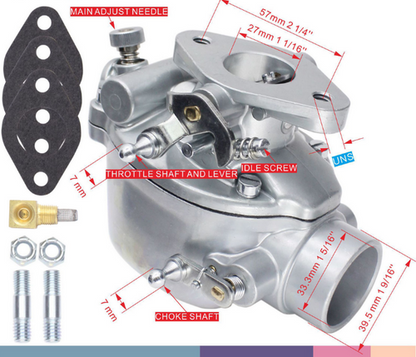 Solid Spare Marvel Schebler Carburetor Carb EAE9510C For Ford Tractor Jubilee 600 700 TSX428