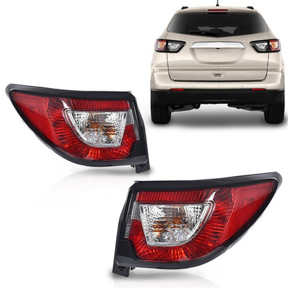 Solid Spare Pair Tail Lights w/ bulbs LH & RH Fit For 2013-2017 Chevy Traverse LS LT LTZ