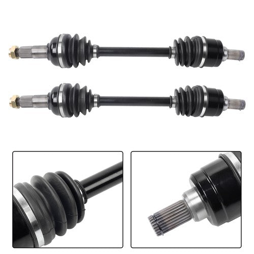 Solid Spare 2Pcs Rear CV Axles Drive Shaft For Yamaha Grizzly 550 700 3B4-2518E-10-00