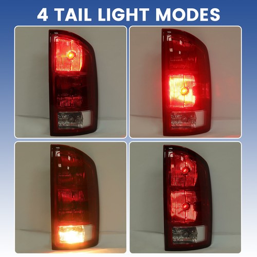 Solid Spare Passenger Right Side Tail Light Lamp For 2002-2006 Dodge Ram 1500 2500 3500
