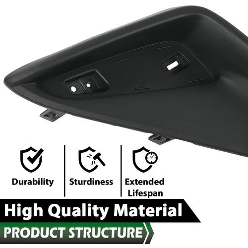 Solid Spare Rear Bumper Face Bar Filler Fit For 2018-2022 Toyota C-HR Left Driver Side