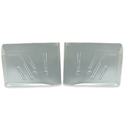 Solid Spare Pair Rear Floor Pans For 1955 1956 1957 Chevy Chevrolet Bel Air 150 210 Series