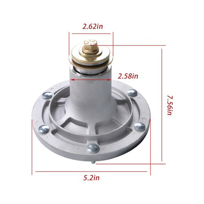 Solid Spare 2*Spindle Assembly 52" 61"Decks 9852 9861 623781 623700 285-959