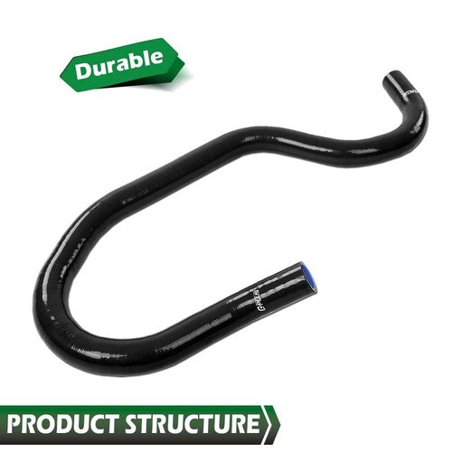 Solid Spare Fit For 99-2006 Chevy Silverado Upper Lower Radiator Coolant Hose Silicone Black