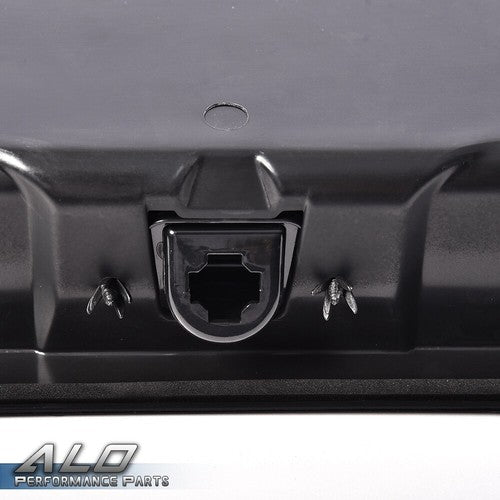 Solid Spare Rear Right Cargo Door Handle & License Plate Holder Fit For Ford E150 E250 E350
