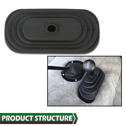 Solid Spare Dana Spicer 20 Transfer Case Shift Shifter Boot Fit For 1976-1979 Jeep CJ5 CJ7