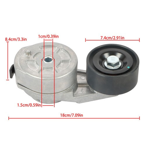 Solid Spare Belt Tensioner Replacement for CASE IH 430 MAXXUM 100 140 2852161 2855622