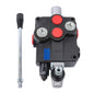 Solid Spare 32GPM 1Spool Hydraulic Directional Control Valve Open Double Acting