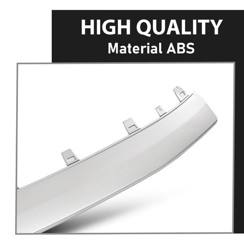 Solid Spare Fit For 15-18 Audi S8 A8 S-line Front Bumper Cover Lower Spoiler Molding Trim