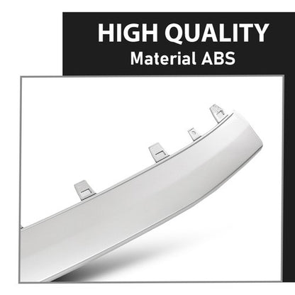 Solid Spare Fit For 15-18 Audi S8 A8 S-line Front Bumper Cover Lower Spoiler Molding Trim