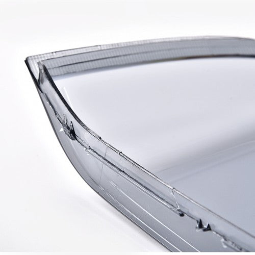 Solid Spare Fit For 05-07 Ford F250 F350 Super Duty Smoke Headlight Replacement Lens
