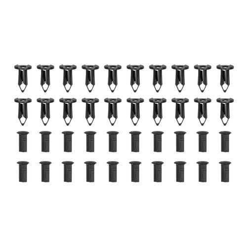 Solid Spare Front Fender Liner Set w/ Clips For 1999-2007 Chevrolet GMC Cadillac GM1246110