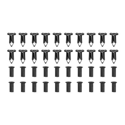 Solid Spare Front Fender Liner Set w/ Clips For 1999-2007 Chevrolet GMC Cadillac GM1246110